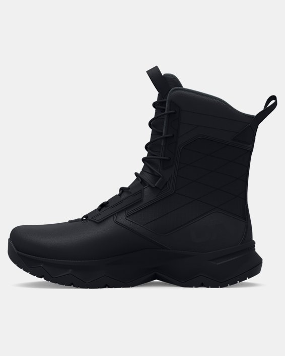 Men's UA Stellar G2 Wide (2E) Tactical Boots, Black, pdpMainDesktop image number 1